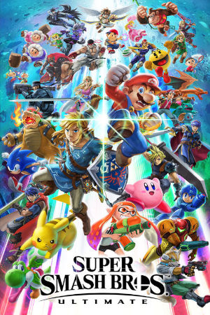 smash bros ultimate clean cover art